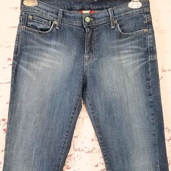 LUCKY BRAND Sundown Wide Leg Denim Jeans - Women's 8 - Picture 4 of 6